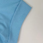 Loose Short Sleeves Solid Color Mock Neck Blouses&Shirts Tops