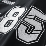 Relax Fit Embroidered Racing Jacket