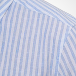 PORTOFINO STRIPED COASTAL SHIRT - Light Blue