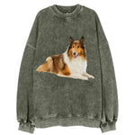 Rough Collie Vintage Sweatshirt