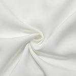 Flared Sleeves Half Sleeves Ruffle Trim Solid Color Deep V-Neck Blouses&Shirts Tops Outerwear