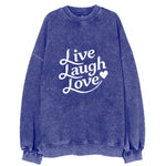 Live Laugh Love Vintage Sweatshirt