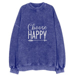 Choose Happy Vintage Sweatshirt