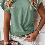 Margovil O Neck Short Sleeve Basic T-shirt