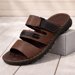Leather Comfort Slides