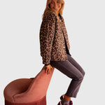 Elodie | Chic Leopard Print Jacket