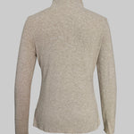 Long Sleeves Pleated Solid Color High Neck Pullovers