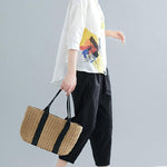 Printed Shirt + Solid Wide Leg Pants