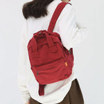 Simple Casual 5 Colors Canvas Backpack
