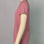 Short Sleeves Solid Color Round-Neck T-Shirts Tops