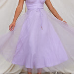 Modern-day Princess Chiffon Suspenders Party Maxi Dress