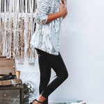 Sights Set on You Sequin Blazer