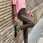 Pink puff sleeve knit short-sleeved top