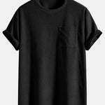 Corduroy Oversize T-Shirt With Pocket