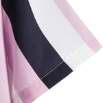 Wide Striped Print Button Up Shirt