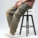 Lazaro Cotton Cargo Jeans