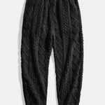 Geometric Jacquard Teddy Hoodie & Geometric Jacquard Pants