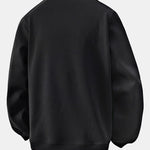 Relax Fit 2 In 1 Crew Neck Sweatshirt