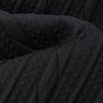 Twisted Jacquard Straight Leg Pants