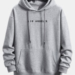 Los Angeles Print Relax Fit Hoodie & Jogging Pants