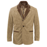 Men's Autumn Vintage Buckskin Jacket