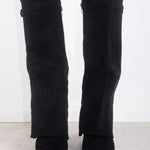 HARRIET | WOMEN'S LEATHER THIGH-HIGH BOOTS WITH BUCKLE
