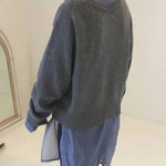 ALYCIA��� - Asymmetric Button Cardigan