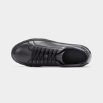 BLACK ESSENTIAL LEATHER SNEAKER