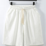 Man Cotton Drawstring Shorts