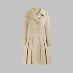 DAMI��� - Classy Double Button Long Sleeve Coat