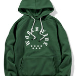 Worldwide Character Star Print Hoodie