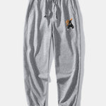 Cool Bear Print Relax Fit Hoodie & Jogging Pants