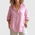 Franzina | Soft and Stylish Linen Blouse
