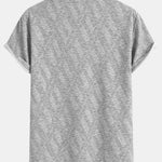 Diamond Jacquard Arc Hem T-Shirt & Diamond Jacquard Shorts