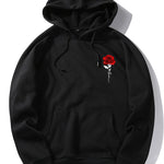 Rose Love Print Hoodie