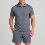 Capri Set – Men’s Ultra Comfortable Shorts and Polo Shirt