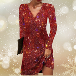 Celine | Sparkling Sequin Mini Dress
