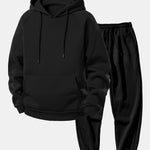 Basic Raglan Hoodies & Jogger Pants