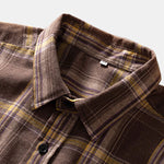 Double Patch Pockets Plaid Shirt