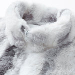 Faux Fur Zip-Up Jacket