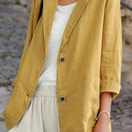 Versatile Long Sleeved Casual Loose Suit Jacket