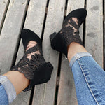 JOLIE��� - Chic Lace Heeled Boots