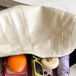 Geometric Split-Joint Zipper Bags Crossbody Bags