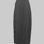 H-Line Loose Polka-Dot Split-Joint Skirts