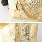 Original Solid Color Shiny Tote Bag