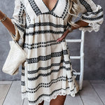 Lace Cuff Dress