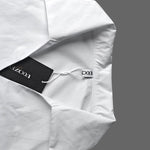 Long Sleeves Loose Solid Color Split-Joint Lapel Blouses