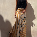 Told You So Girl Cotton Blend Tassel Trim Relaxed Top
