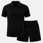 Capri Set – Men’s Ultra Comfortable Shorts and Polo Shirt