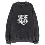 Netflix And Nap Vintage Sweatshirt
